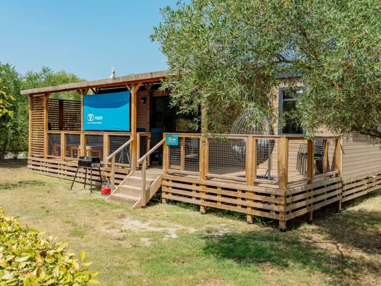 The Supreme Plus Lounge at Roan campsite Domaine de la Brèche.