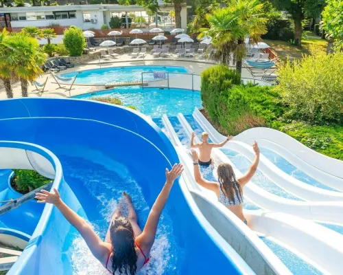 Slides at Roan camping Le Ty Nadan.