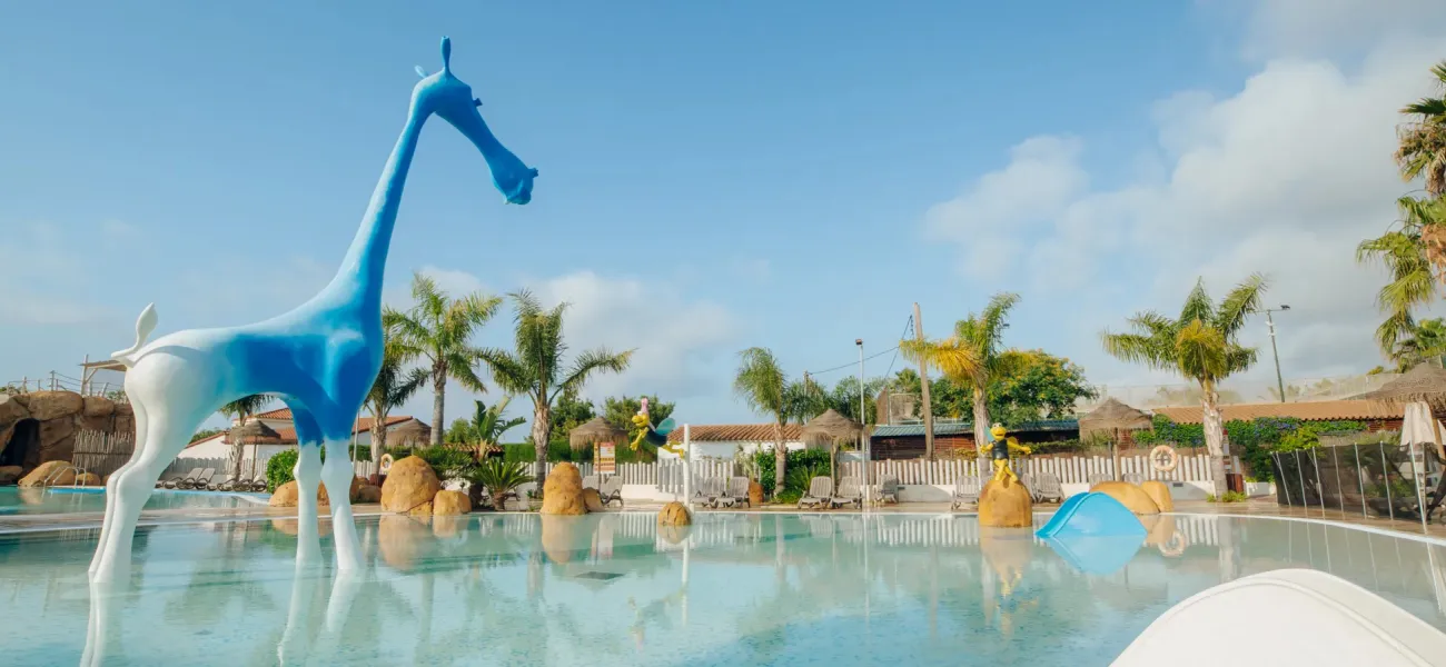 Children's pool at campsite Alannia Els Prats.