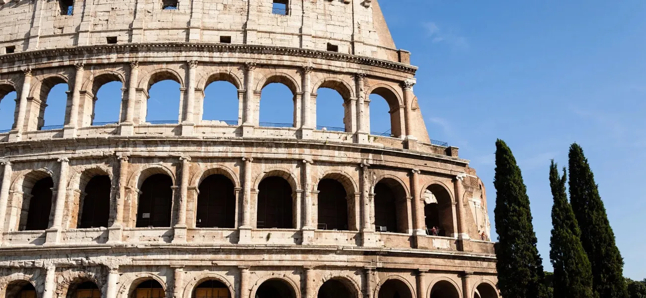 Colosseum in Rome, Italy.