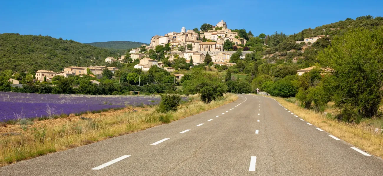 Natural environment in Provence.