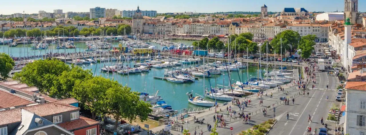 The harbour in La Rochelle