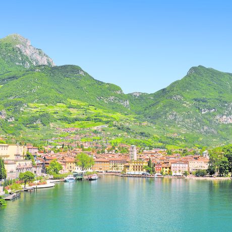 Our campsites on the Italian lakes