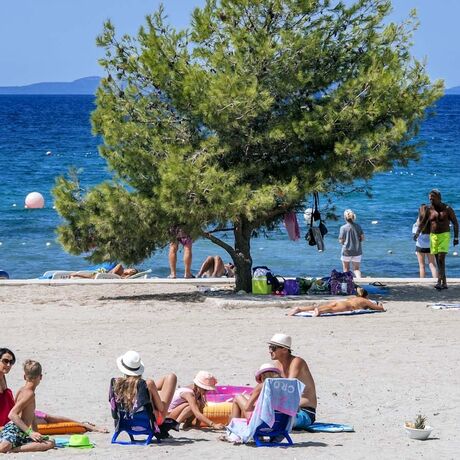 Camping Croatia sandy beach