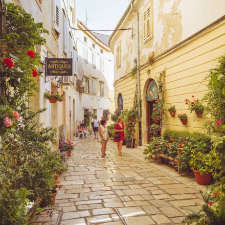 The historic centre of Porec