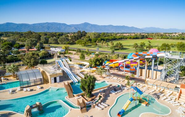 Campsites with water parks